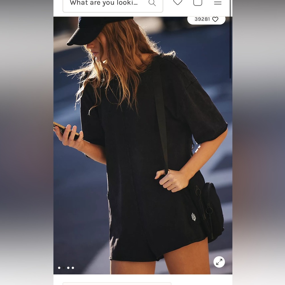 FP Hotshot v neck romper